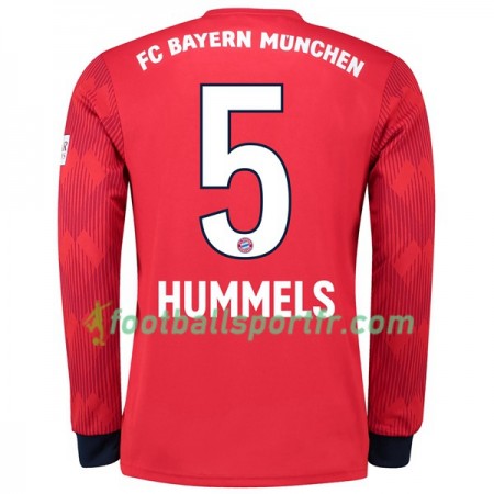 Tenue Bayern Munich Hummels 5 Domicile 2018-2019 Maillot de Foot ML